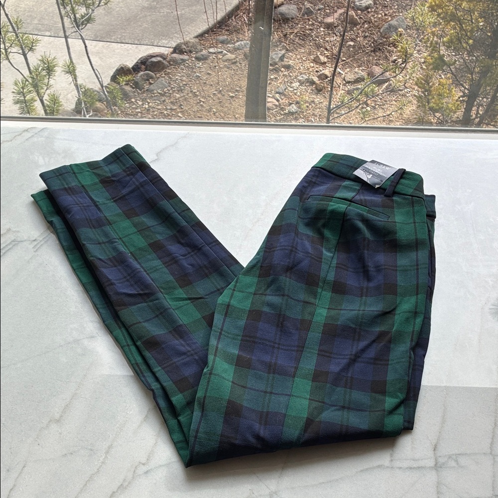 Brand New J Crew Plaid Ruby Pant